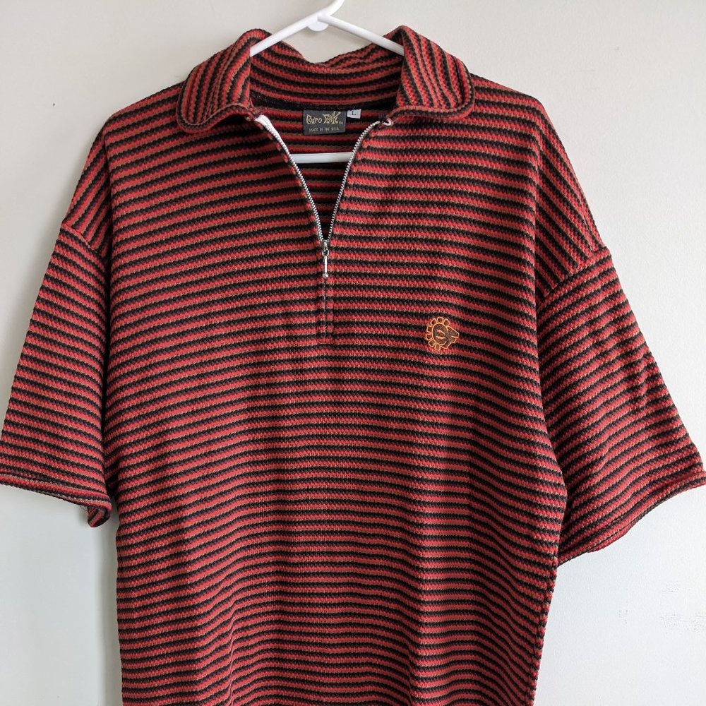 Retro Rave woven short sleeve